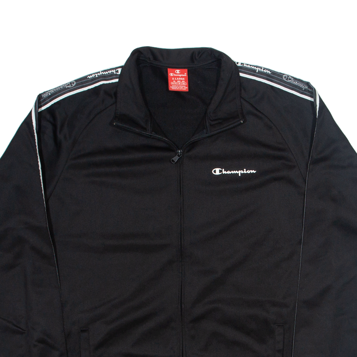 Champion track store jacket mens