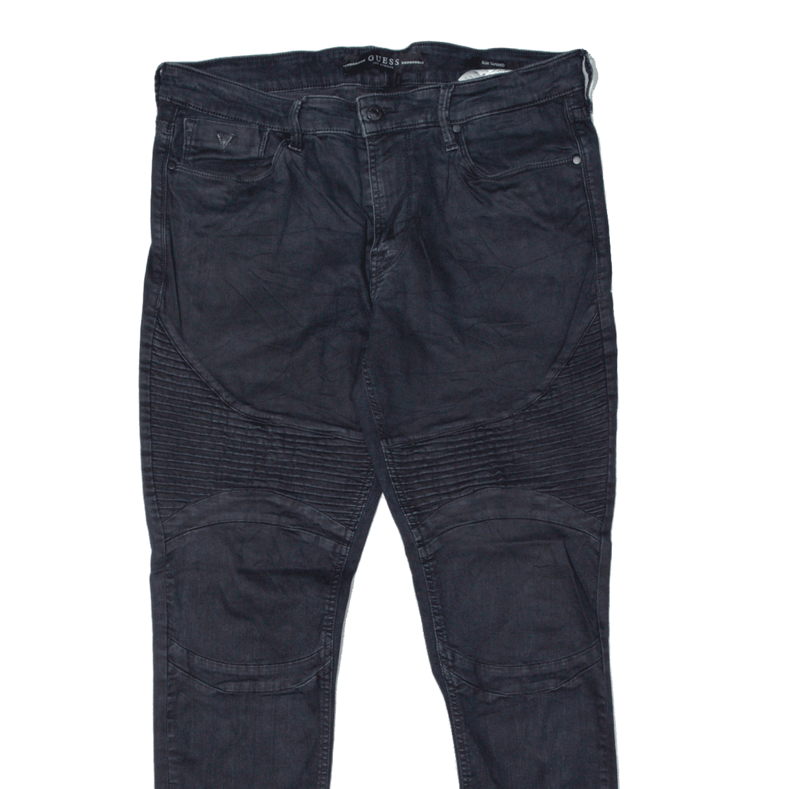 Guess men's hot sale moto jeans