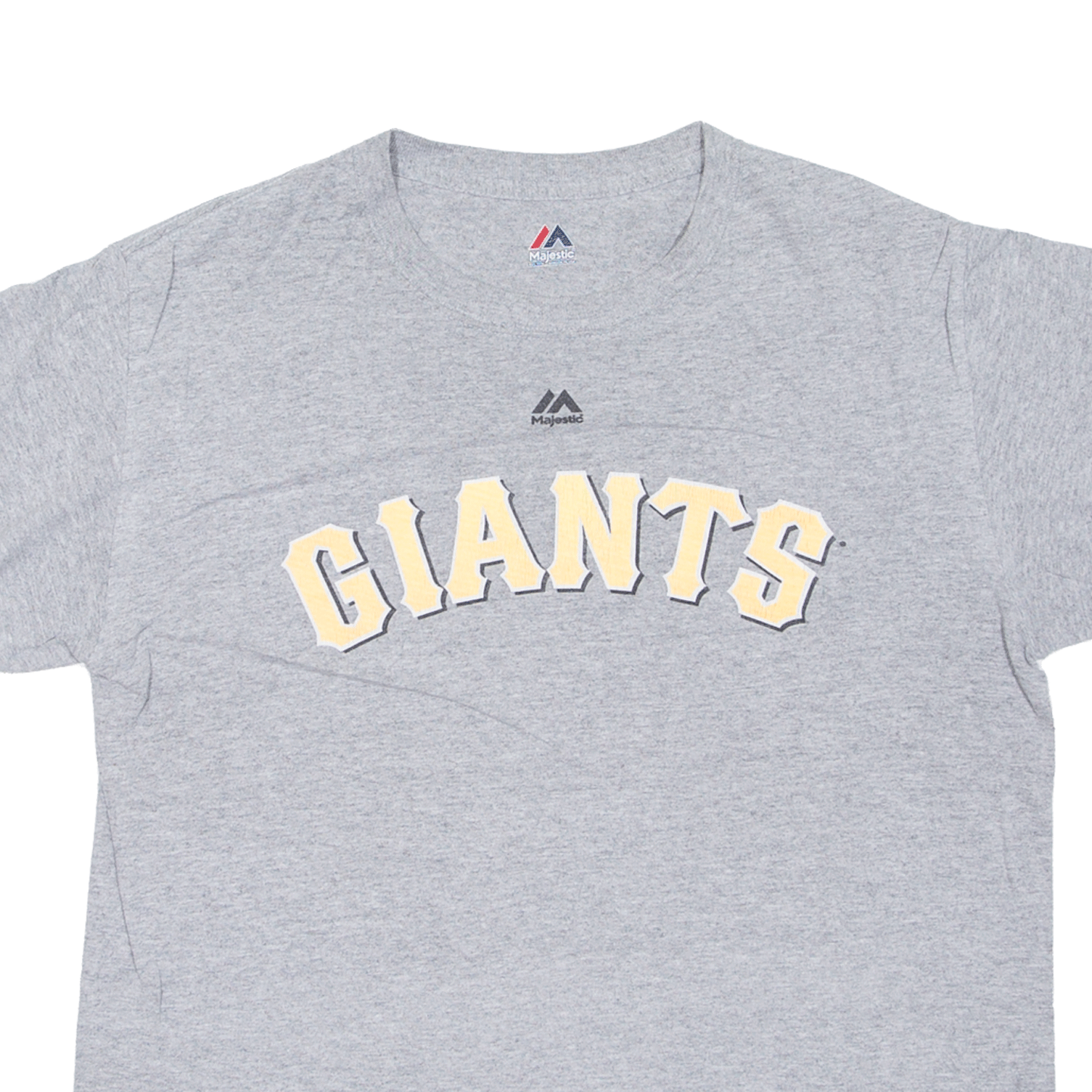 MAJESTIC San Francisco Giants USA T-Shirt Grey Short Sleeve Mens M