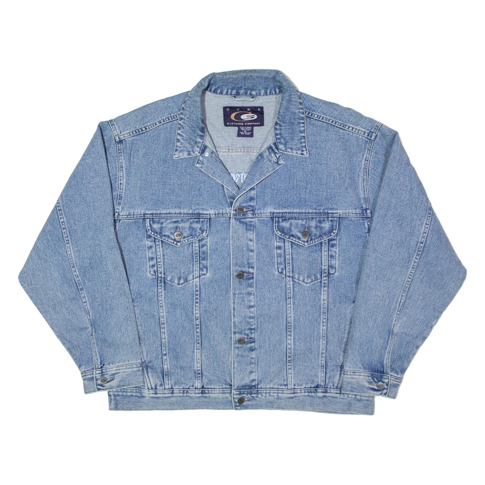 Mens xxxl hot sale denim jacket