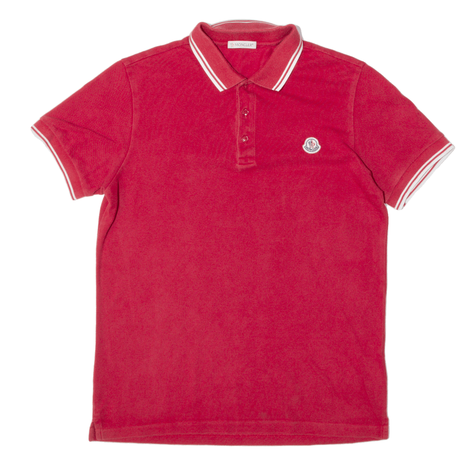 Red hot sale moncler polo