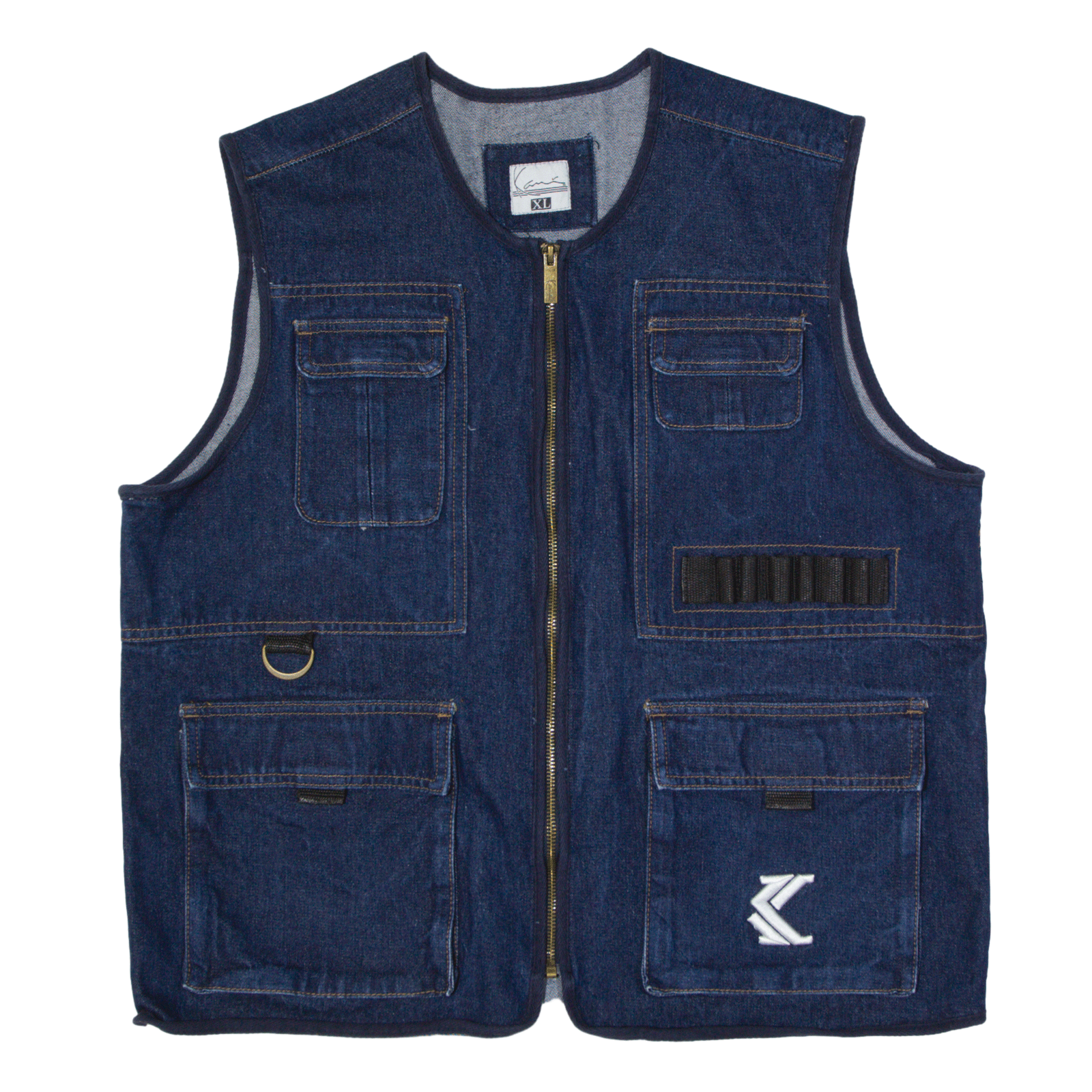 Denim hot sale gilet mens