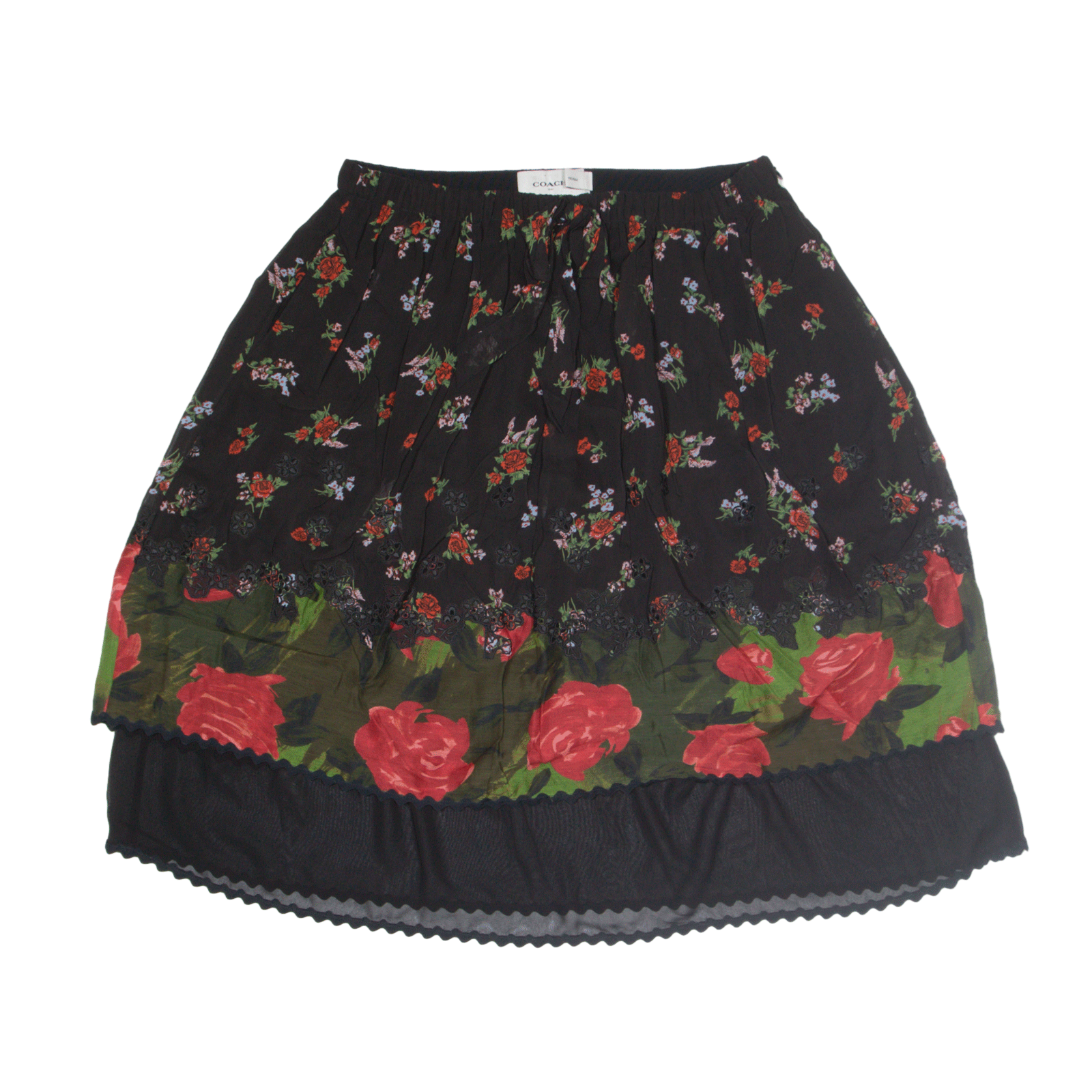 COACH®  A Line Short Skirt