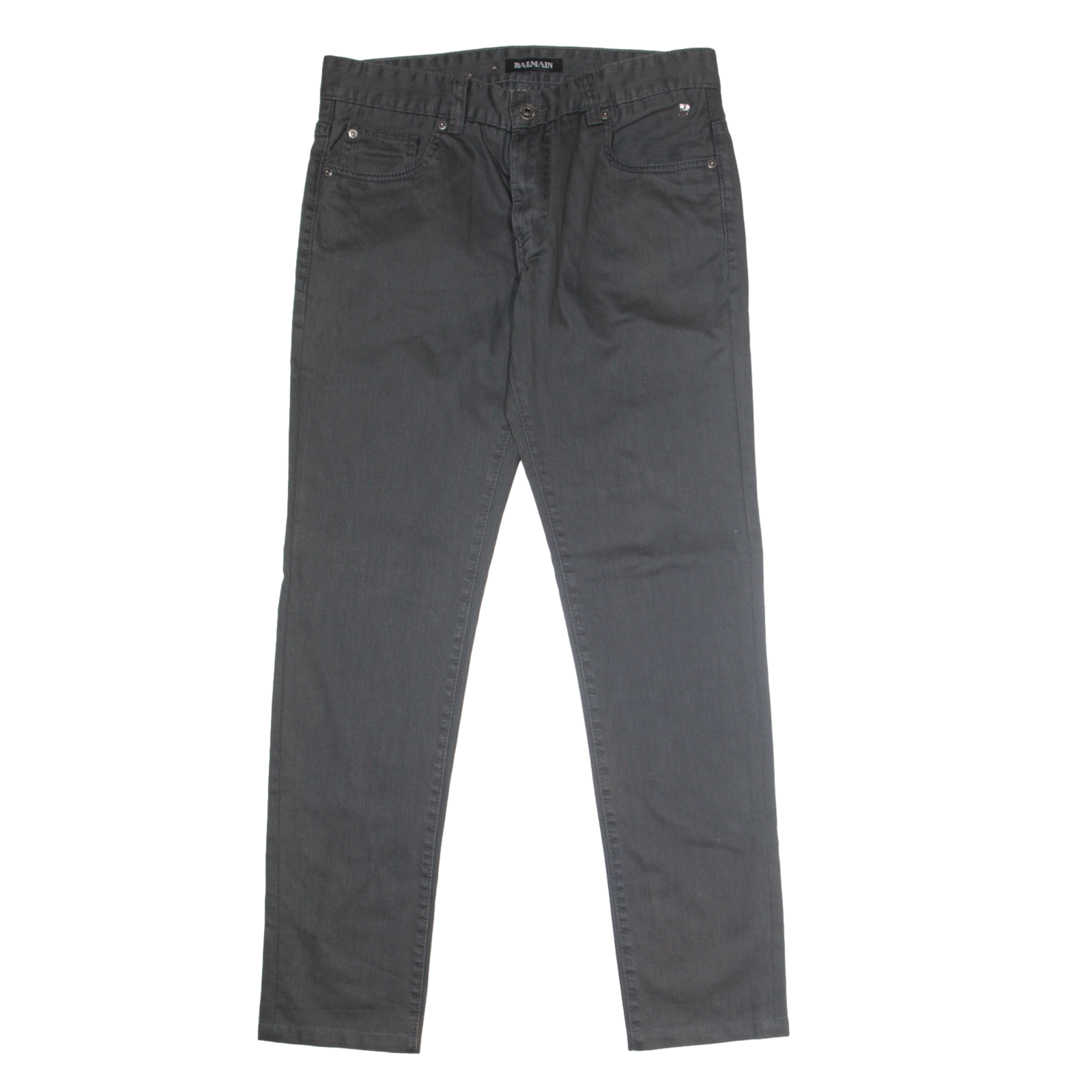 Grey hotsell balmain jeans