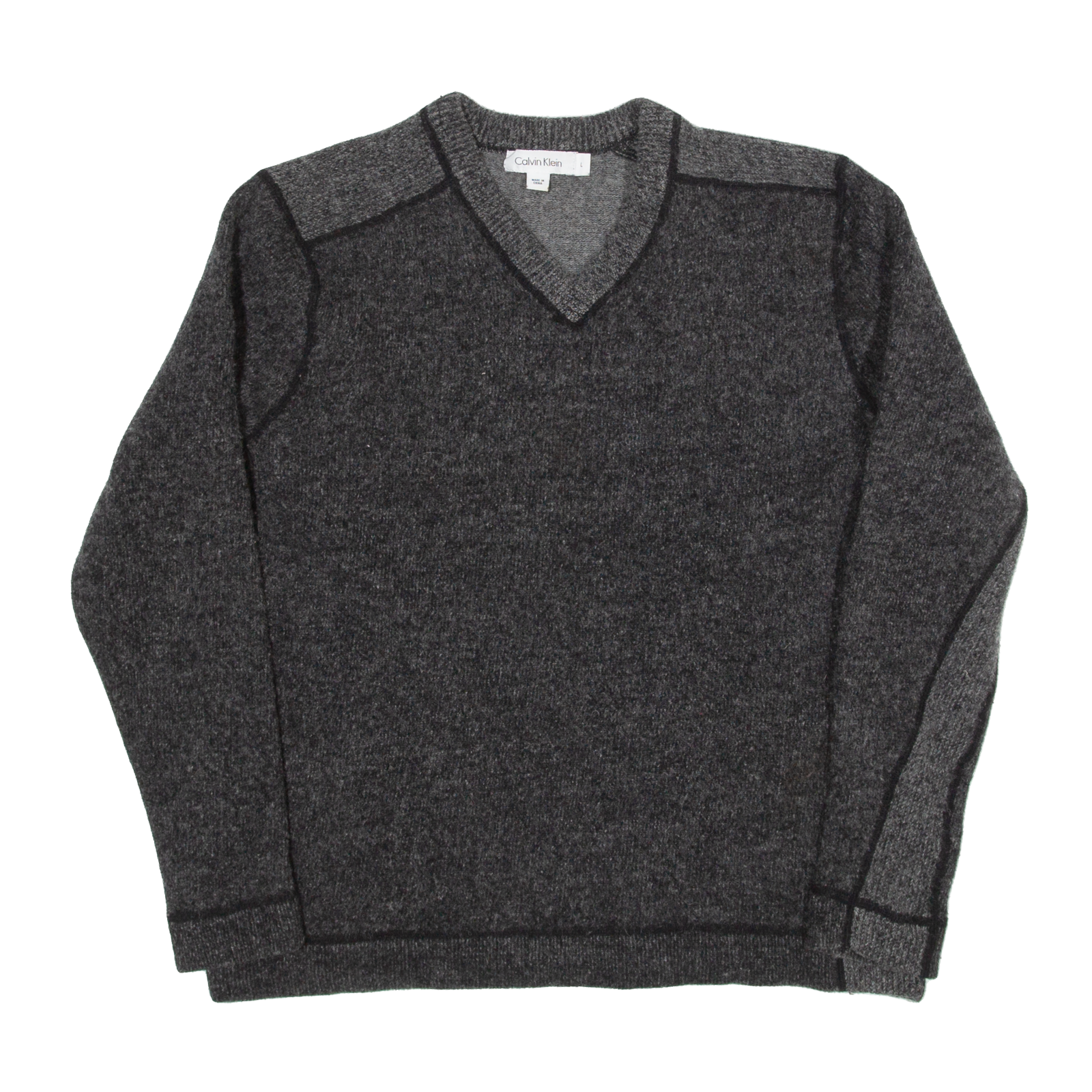 Calvin klein clearance grey jumper womens