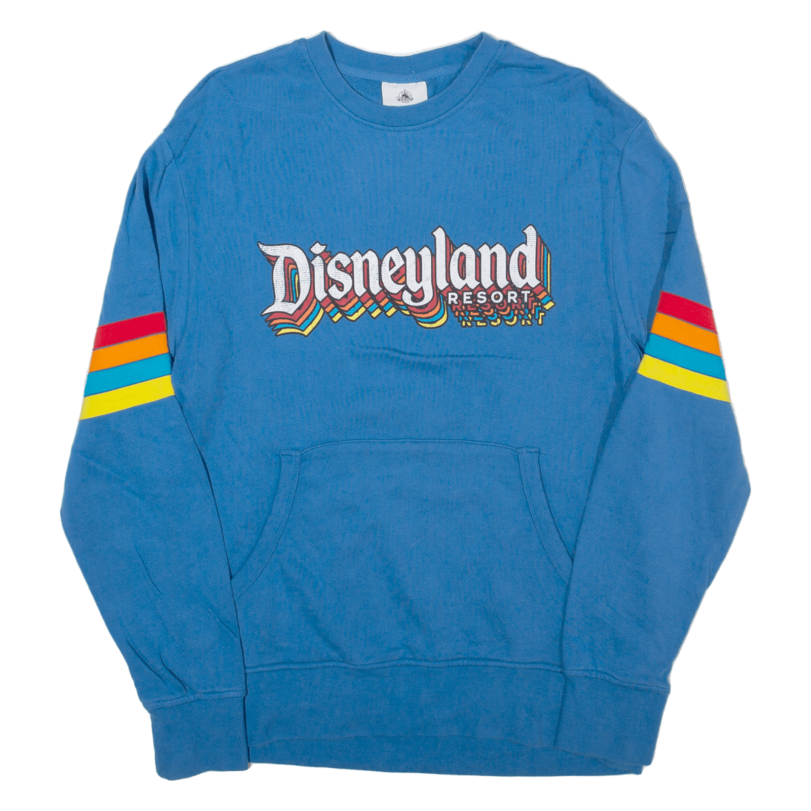 DISNEY DIsneyland Resort Mens Sweatshirt Blue S Go Thrift