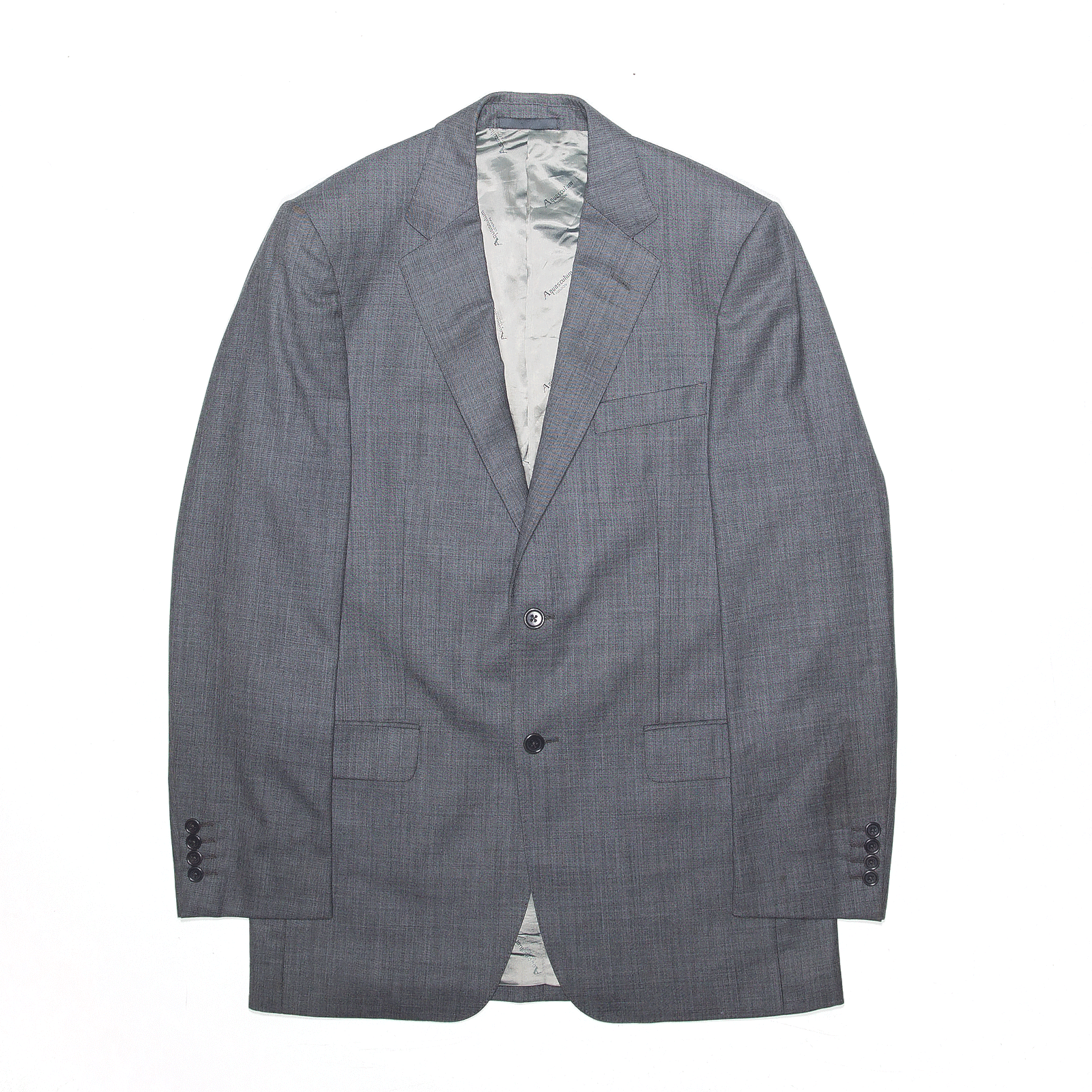 AQUASCUTUM Grey Big Tall 90s Blazer Jacket Mens M Go Thrift