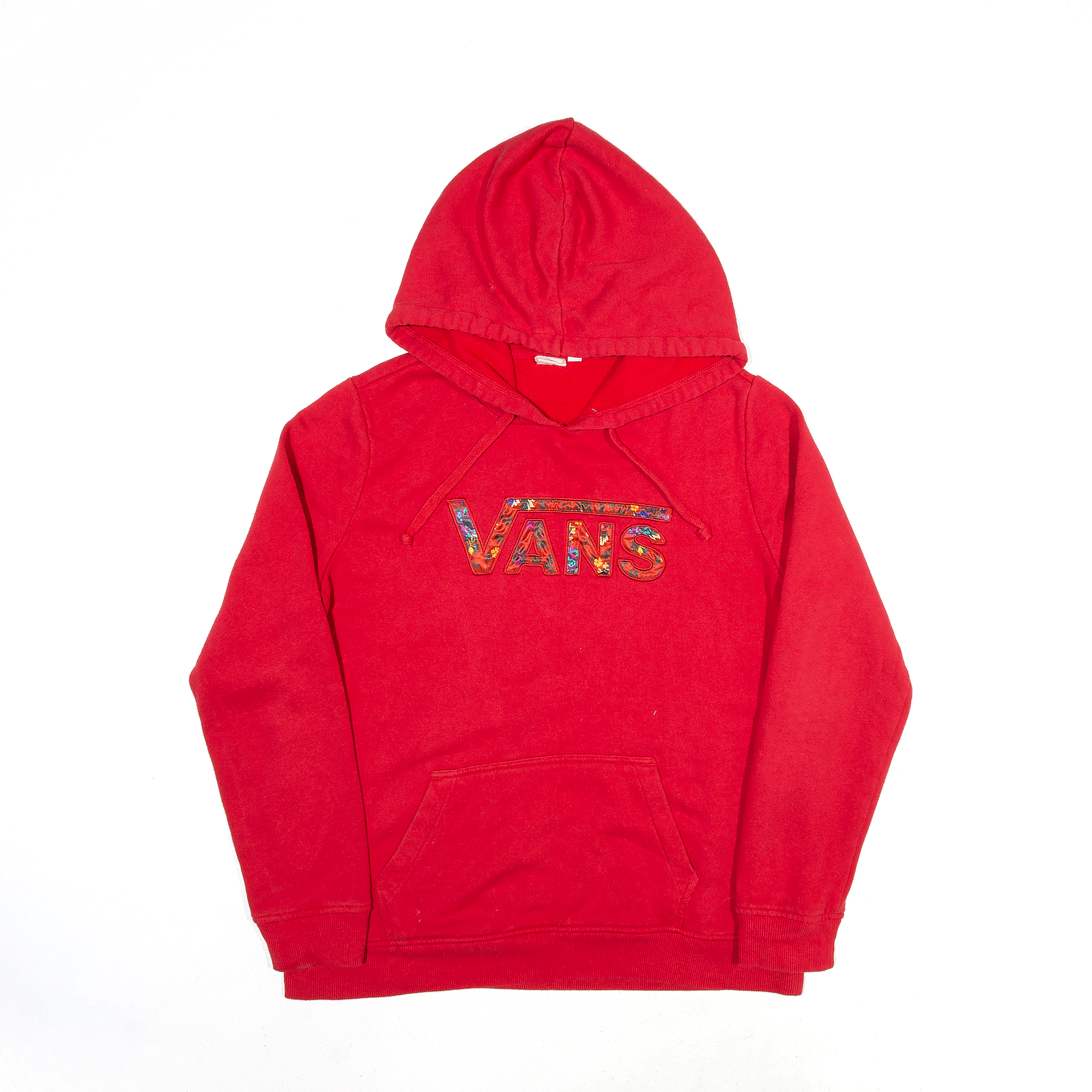 Red vans clearance hoodie womens