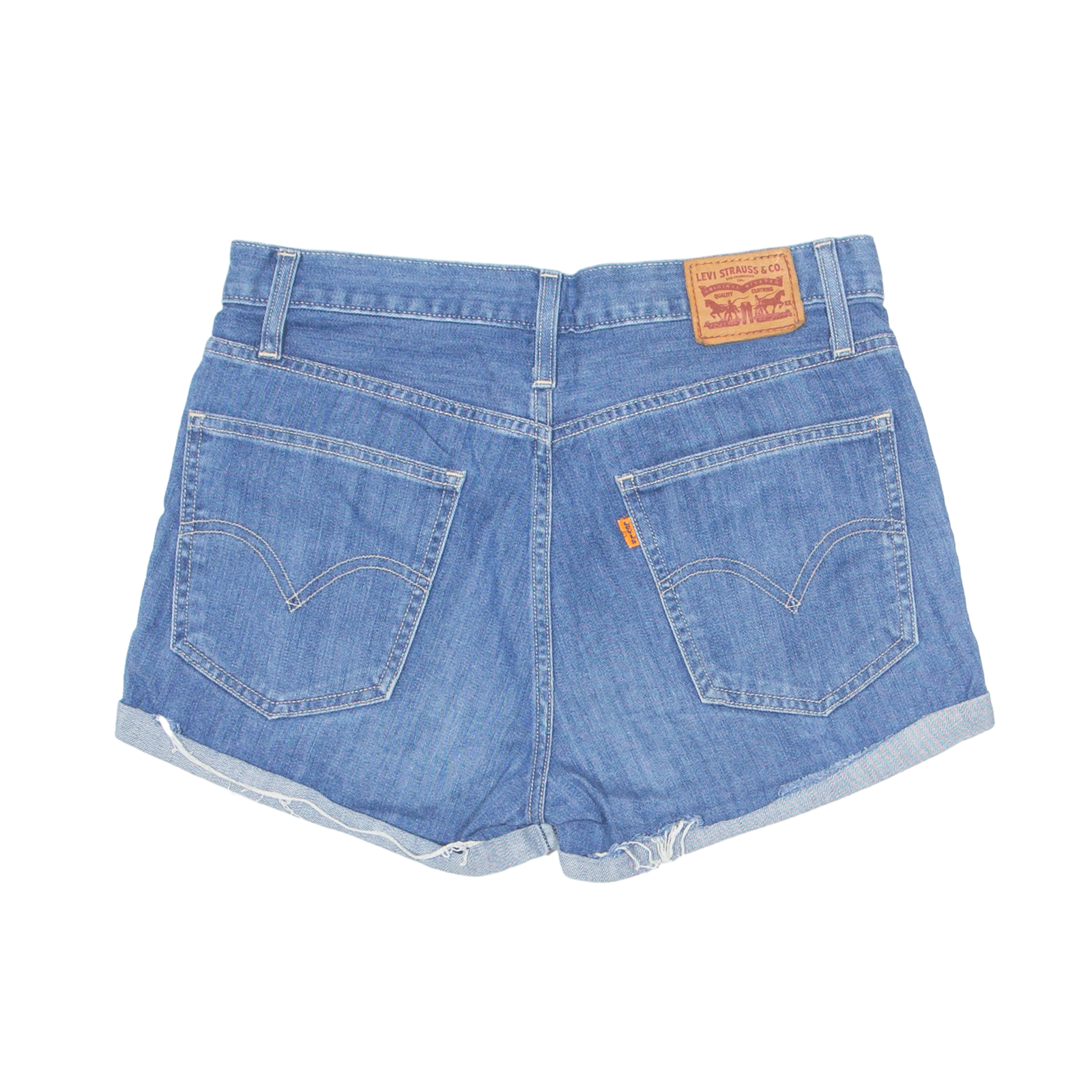 Levi's 569 2024 denim shorts