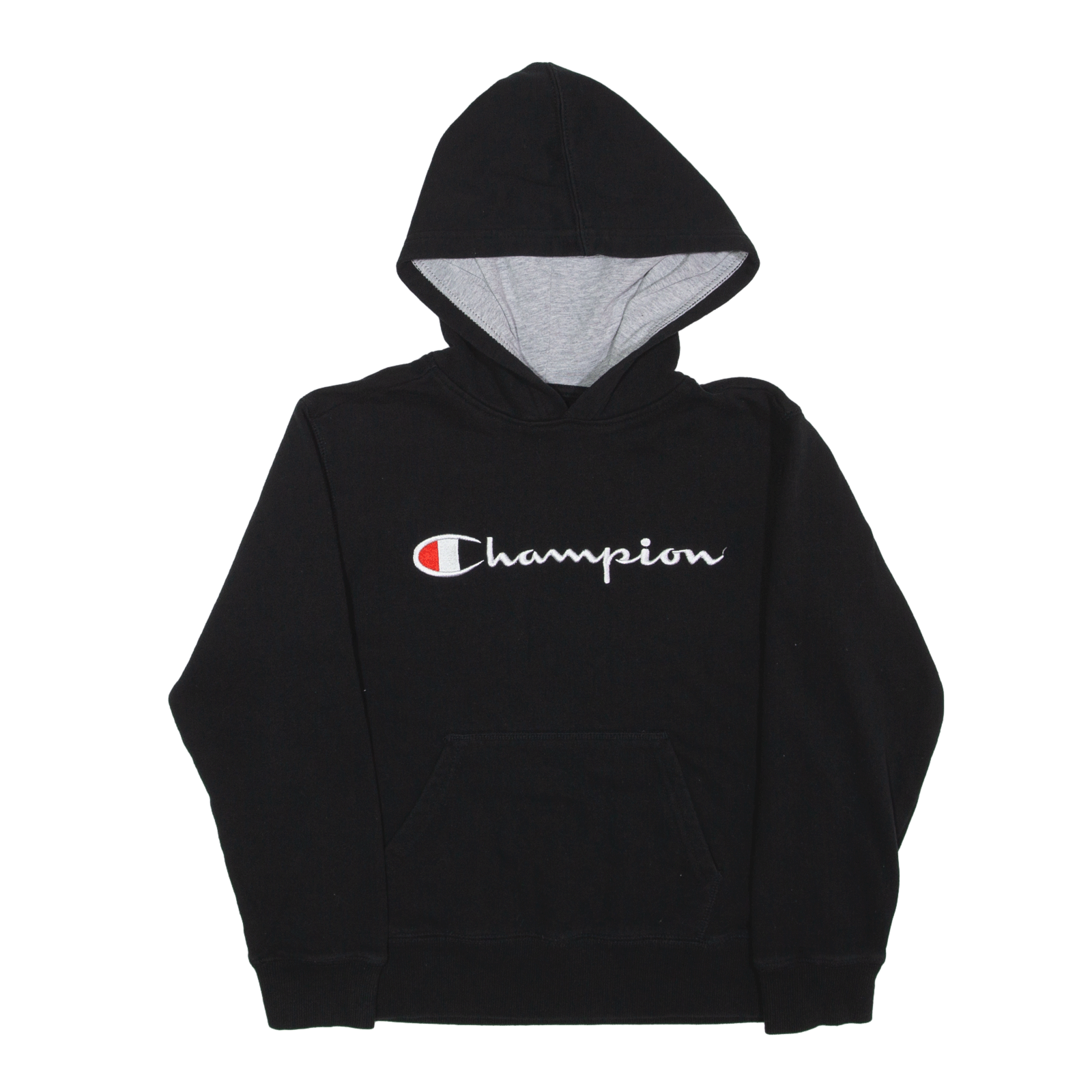 CHAMPION Hoodie Black Pullover Boys M