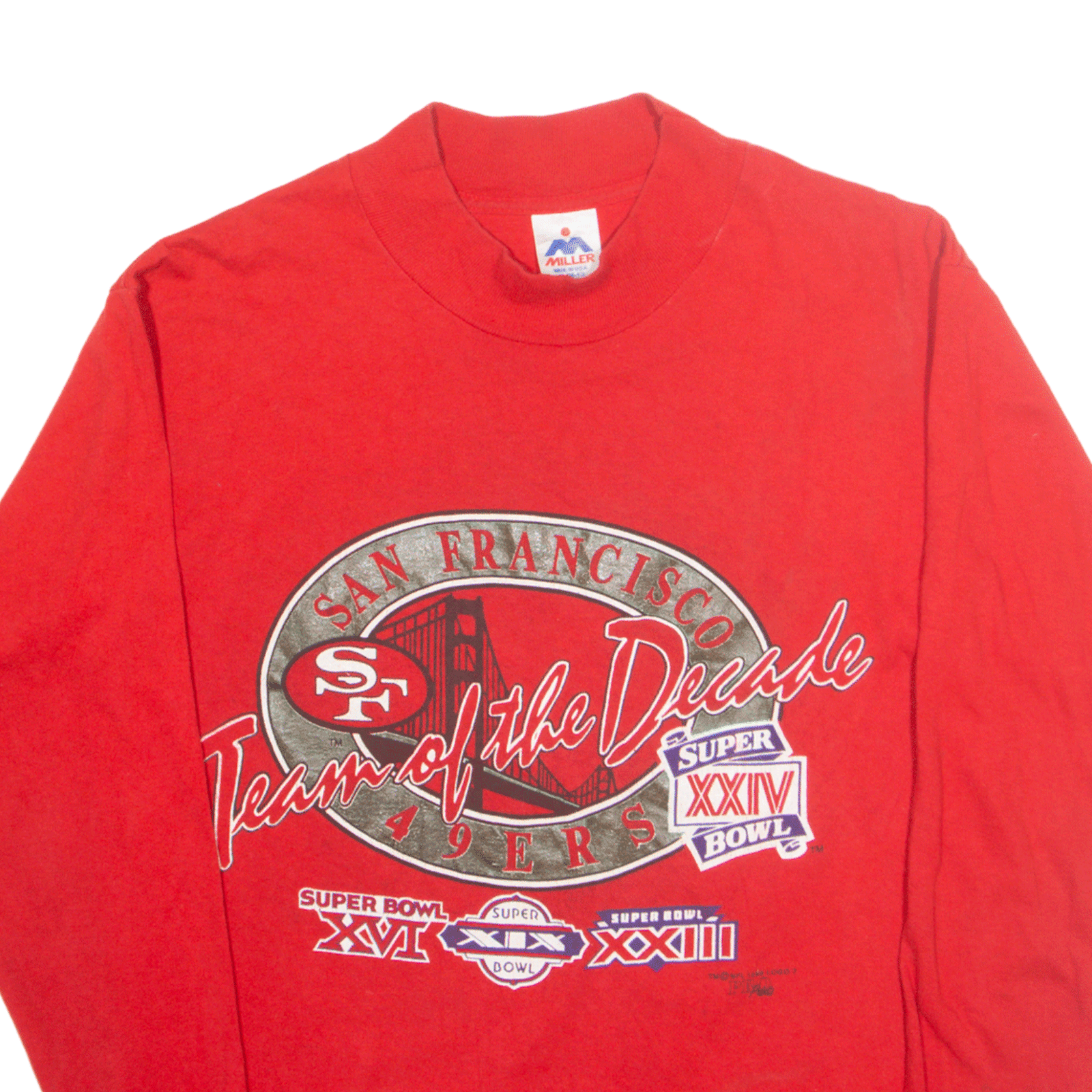 San Francisco 49ers Vintage Logo Long Sleeve T-Shirt