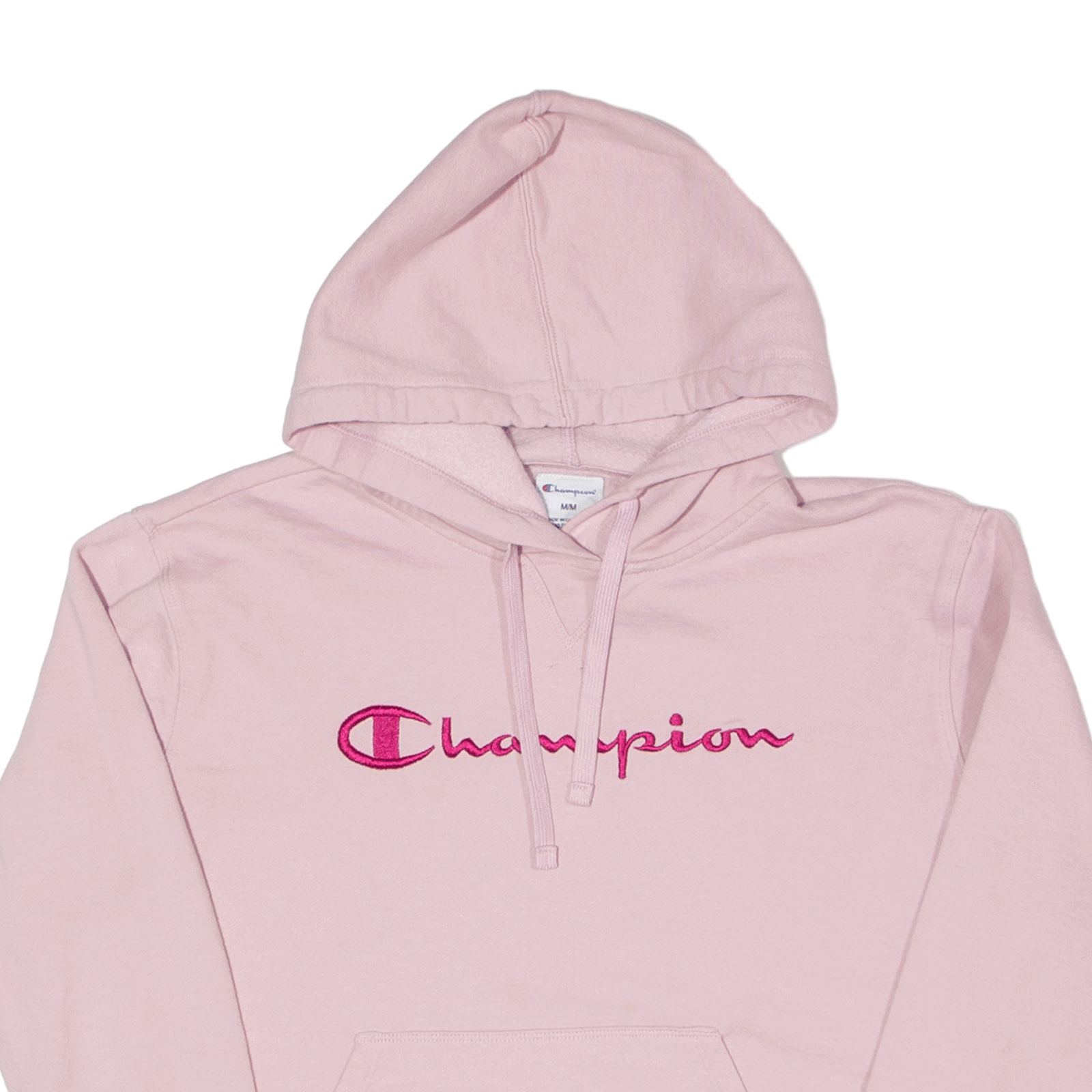 Champion cropped sales hoodie pink