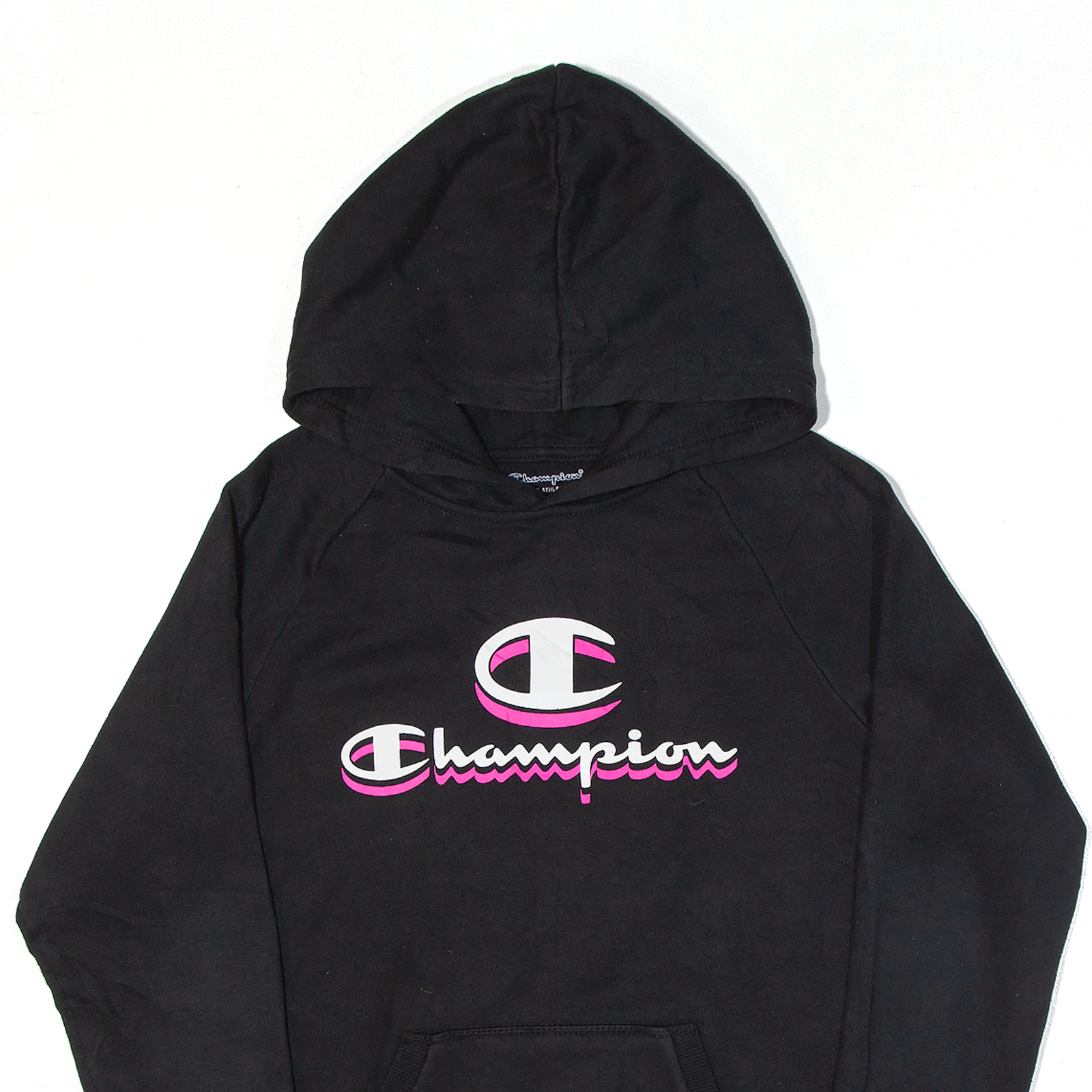 Girls black champion clearance hoodie