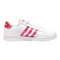 ADIDAS Grand Court Sneaker Trainers White Leather Girls UK 4.5