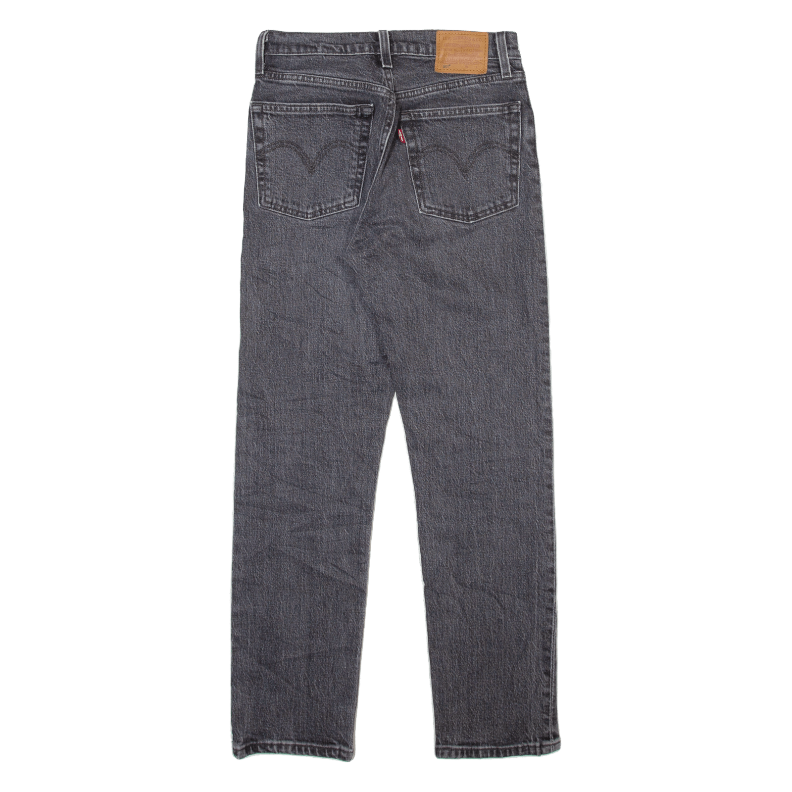 LEVI'S 501 BIG E Jeans Mens Grey Regular Straight Stone Wash W24 L28 ...