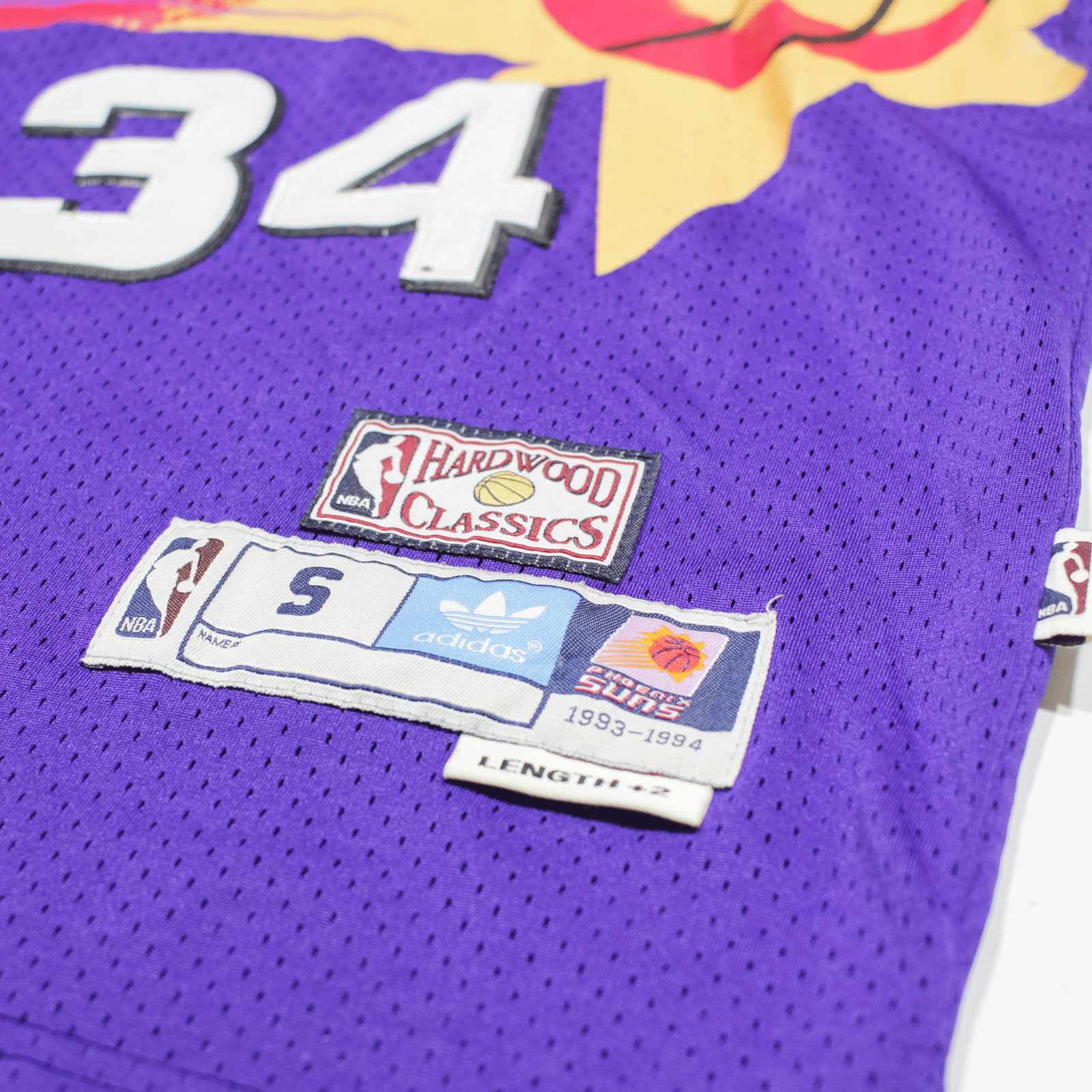 Men's Phoenix Suns Charles Barkley #34 Adidas Purple Swingman Jersey -  Hardwood Classics