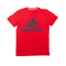 ADIDAS Climalite T-Shirt Red Short Sleeve Mens S