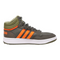 ADIDAS Hoops 3.0 High Top Trainers Grey Leather Boys UK 6.5