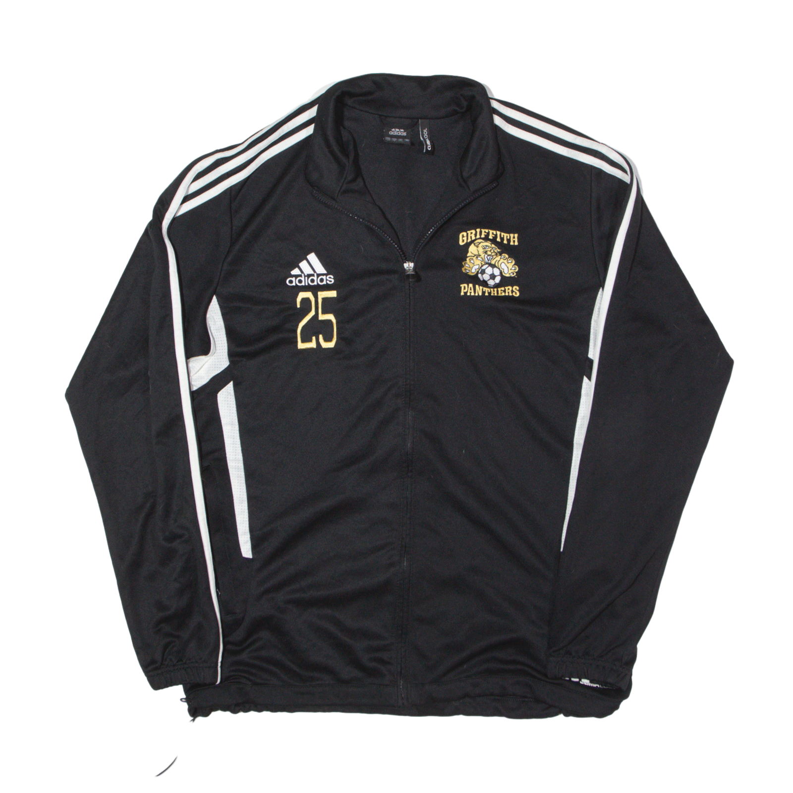 ADIDAS Griffith Panthers Track Jacket Black Mens L – Go Thrift