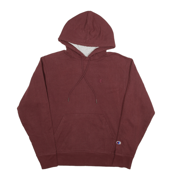 Champion hoodie dark store red