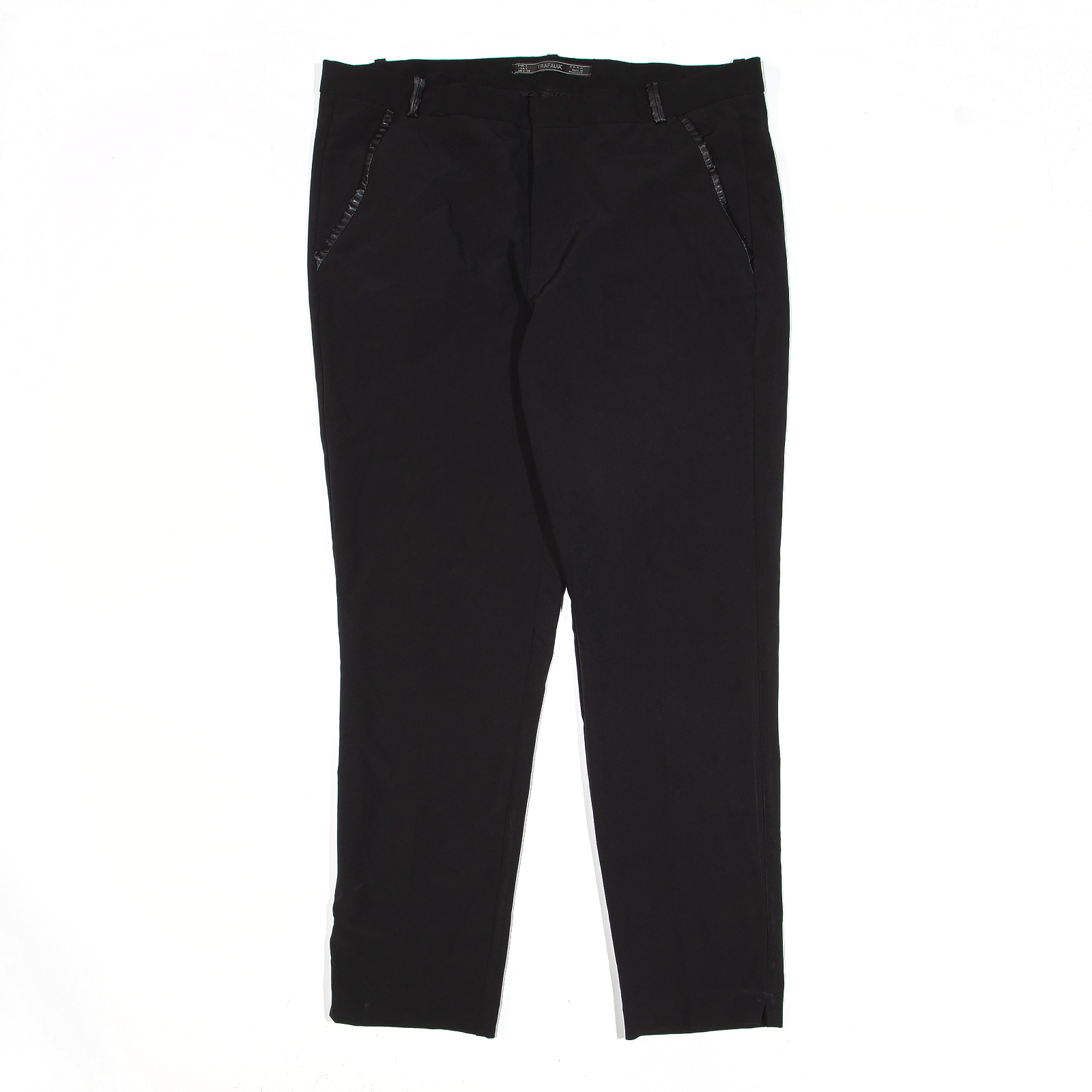 ZARA TRAFALUC Trousers Black Slim Tapered Girls W32 L27 – Go Thrift